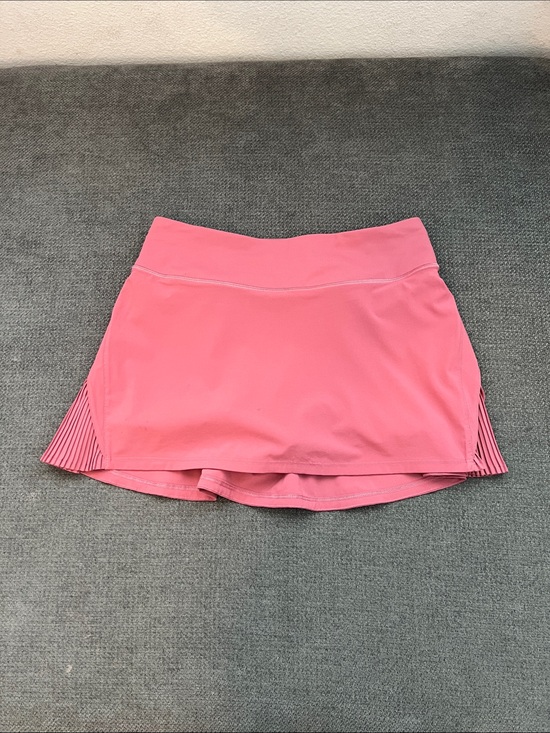 lululemon athletica Dresses & Skirts - lululemon athletica Pink Asymmetrical Skater Mini Skirt